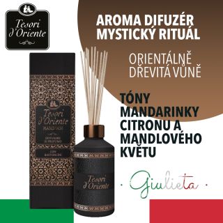 Provoň si domov Tesori. Vydrží až 8 týdnů 🥳🤩 https://www.giulieta.shop/tesori-d-oriente-hammam-aroma.../ Originální...