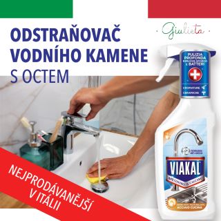 Nejprodávanější čistící prostředky? Zkusili jste již Viakal? 🧽😍 https://www.giulieta.shop/viakal Vaše Giulieta.cz 🇮🇹...